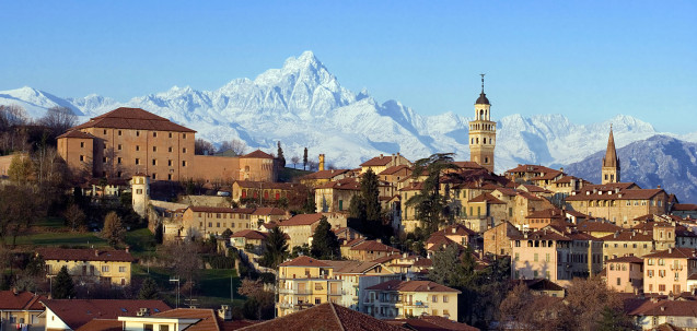 Saluzzo-Cuneo - Vista sulla città - bookingpiemonte