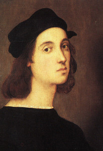 Raffaello in mostra alla reggia di venaria reale Torino