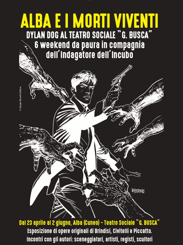 Dylan Dog in mostra al Teatro Sociale di Alba