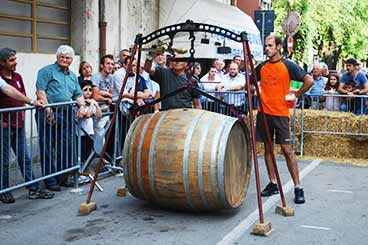 Corsa delle botti a Nizza Monferrato