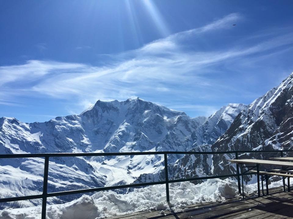 Uno degli splendidi panorama che si possono ammirare a Macugnaga