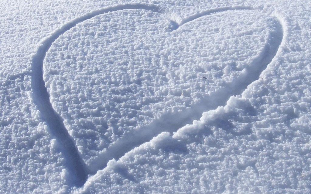 san valentino nella neve in piemonte