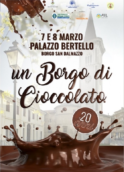 un borgo di cioccolato